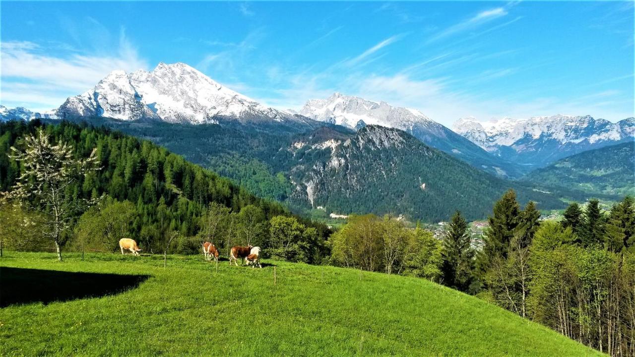 2 Bergpanorama Mit Blick Ins Tal Fuer Absolute Nichtraucher Berchtesgaden